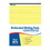 Bazic Products 597 50 Ct. 8.5" X 11.75" Canary Perforated Writing Pad - Pack of 48