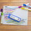 Bazic Products 6005 Whiteboard Eraser / Felt Chalkboard w/ Hanger - Pack of 24