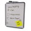 Bazic Products 6012 11" X 14" Magnetic Dry Erase Board w/ Marker & 2 Magnets - Pack of 12