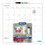 MAGNETIC DRY ERASE CALENDAR TILE