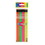 Bazic Products 714 Fluorescent Wood Pencil w/ Eraser (8/pack) - Pack of 24