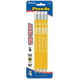 Bazic Products 716 #2 The First Jumbo Premium Yellow Pencil (4/pack)