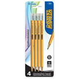 Bazic Products 729 Yellow 0.9mm Mechanical Pencil (4/Pack)