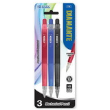 Bazic Products 736 Diamante 0.5 mm Mechanical Pencil w/ Grip (3/Pack)