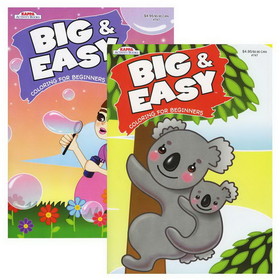 Bazic Products 74700 KAPPA Big & Easy Coloring For Beginners