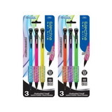 Bazic Products 772 Electra 0.7 mm Fashion Color Mechanical Pencil with Gel Grip (3/Pack)