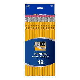Bazic Products 786 #2 Yellow Pencil (12/Pack)