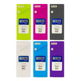 Bazic Products 812 Bright Color Slider Pencil Case Display