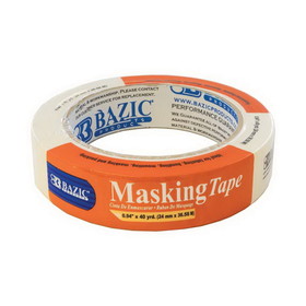 Bazic Products 951 0.94" X 1440" (40 Yards) General Purpose Masking Tape