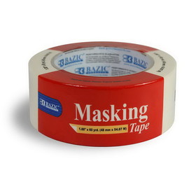 Bazic Products 956 1.88" X 2160" (60 Yards) General Purpose Masking Tape