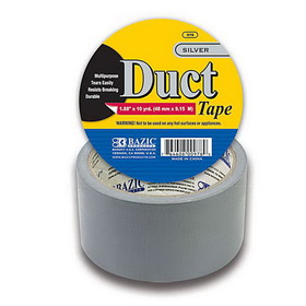 Bazic Products 978 1.88" X 10 Yards Silver Duct Tape