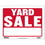 Bazic Products L-16 12" X 16" Yard Sale Sign - Pack of 24