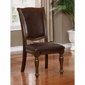 Benzara BM123018 Alpena Traditional Style Side Chair Set Of 2