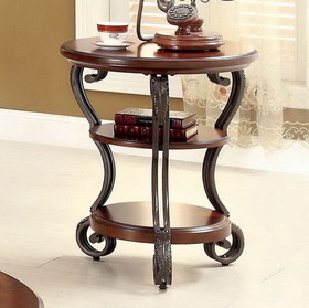 Benzara BM123039 May Transitional Style Side Table