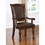 Benzara BM123165 Alpena Traditional Arm Chair, Brown Cherry, Set Of 2