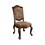 Benzara BM131179 Cromwell Traditional Side Chair, Set Of 2