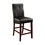 Benzara BM131339 Bonneville II Contemporary Counter Height Chair, Black, Set Of 2