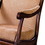 Benzara BM131914 Liverpool Rocking Chair, Antique Oak
