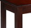 Benzara BM148297 Enchanting Wooden Chairside Table in Brown