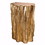 Benzara BM154156 Nature Inspired Tree Trunk Metal Stool, Gold