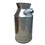 Benzara BM154506 Countryside Galvanized Metal Milk Can Shape Pitcher, Gray