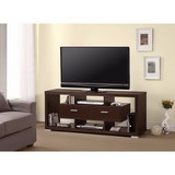 Benzara BM156126 Glamorous Modern Style tv console, Brown