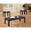 Benzara BM156129 Attractive Black Three Piece Occasional Table Set