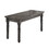 Benzara BM157230 Weathered Lookinhg Dining Table, Gray
