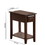 Benzara BM157271 23" Rectangular Wooden Side Table with 1 Drawer, Brown