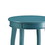 Benzara BM157291 Affiable Side Table, Teal Blue