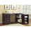 Benzara BM159069 Contemporary Style Wooden Office Desk, Brown