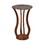 Benzara BM160087 Transitional Wooden Plant Stand With Faux Marble Top, Brown
