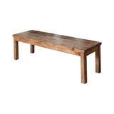 Benzara BM166164 Wood bench, Brown