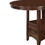 Benzara BM168044 Counter Height Dining Table, Warm Brown