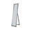 Benzara BM168255 Cecilia Full Length Standing Mirror with Decorative Design, Silver