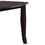 Benzara BM171275 Rectangular Wooden Dining Table with Butterfly Leaf and Tapered Legs, Brown