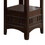 Benzara BM171297 Wooden Counter Height Table, Brown