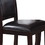 Benzara BM171517 Retro Style Set Of Two Wooden Dining Chairs In Dark Brown