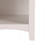 Benzara BM171569 Wooden Night Stand With Bottom Open Shelf, White