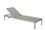 Benzara BM172096 Anodized Aluminum Modern Patio Lounger In Gray