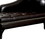Benzara BM172748 Glorious Contemporary Leatherette Storage Chaise, Black