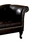 Benzara BM172748 Glorious Contemporary Leatherette Storage Chaise, Black