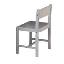 Benzara BM177783 Wooden Side Chair, White