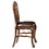 Benzara BM177831 Wooden Counter Height Chair, Cherry Oak Brown, Set of 2