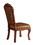 Benzara BM177838 Set of 2 Wooden Side Chair, Cherry Oak Brown