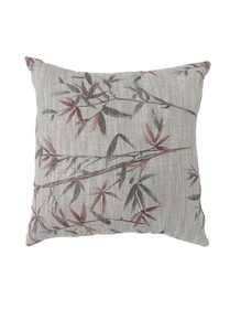 Benzara BM177985 Contemporary Style Set of 2 Throw Pillows, Red