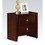 Benzara BM185856 Wooden Nightstand with Two Storage Drawers, Cherry Brown