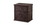 Benjara BM194582 Leatherette Upholstered Wooden Nightstand with Two Drawers, Brown