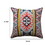 The Urban Port BM200560 24 x 24 Square Cotton Accent Throw Pillow, Soft Kilim Print, Multicolor