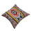 The Urban Port BM200560 24 x 24 Square Cotton Accent Throw Pillow, Soft Kilim Print, Multicolor